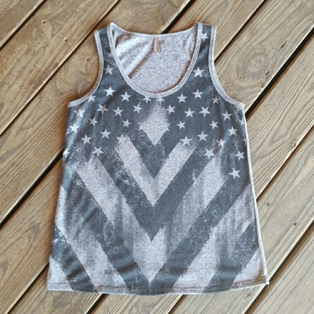 Vanity American Flag Tank